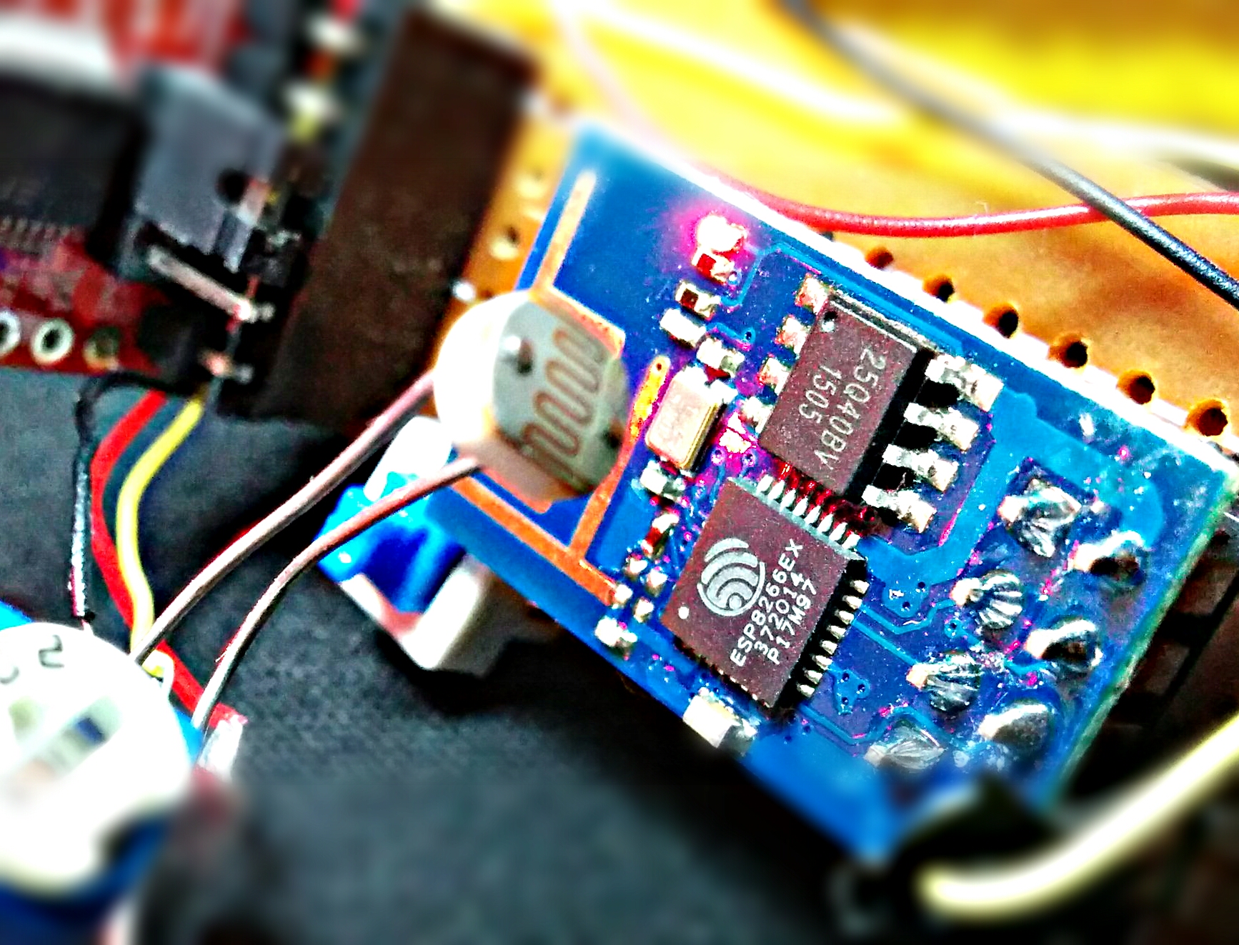Sensor lumínico mediante ESP8266