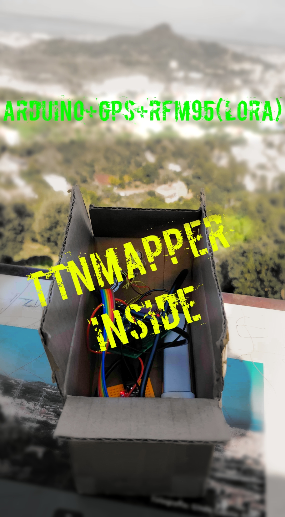 Nodo de mapeo TTNMapper: Arduino + GPS + LoRaWAN