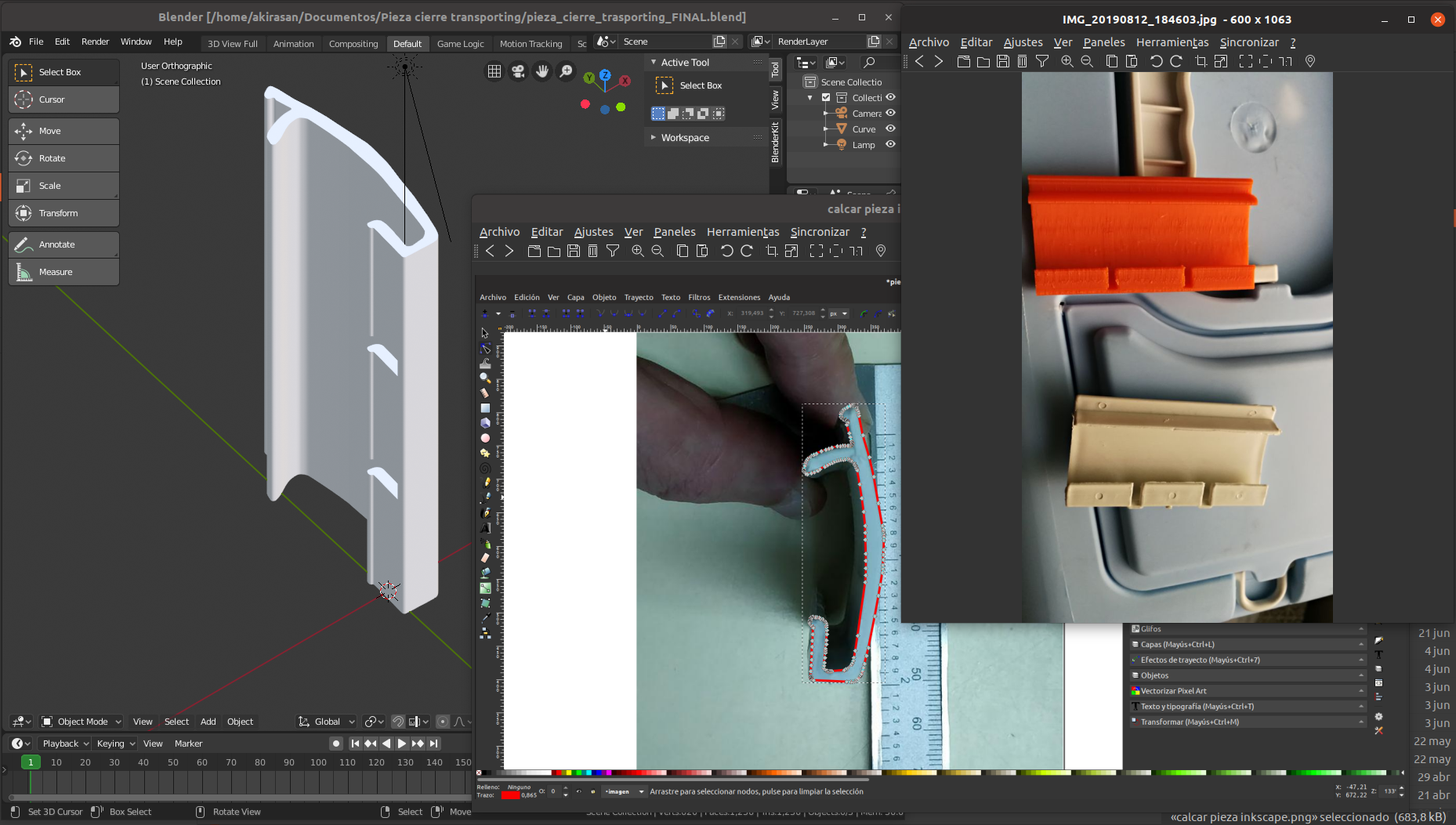 Diseño de piezas 3D contra la obsolescencia programada